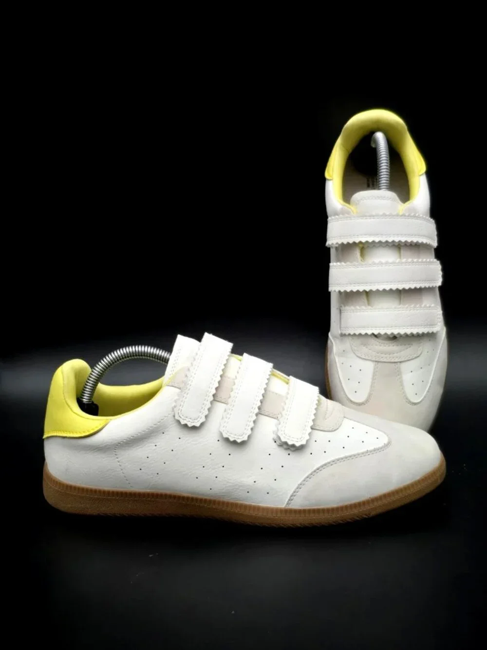 Project Cloud Ysabelle Ivory Yellow Memory Foam Comfort Sneakers Women's Size 10